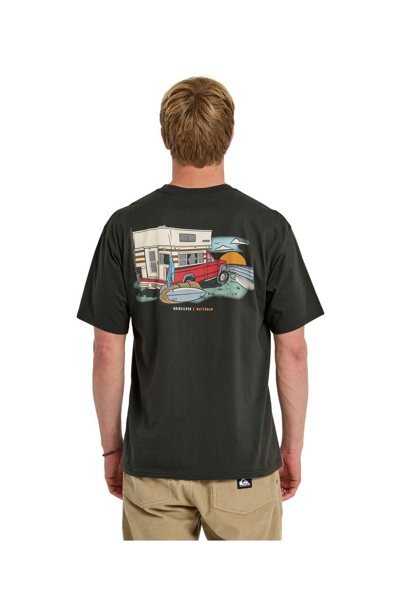 Off The Grid QMT0 Short Sleeve Shirt, Alternate, color, PHANTOM