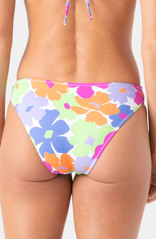 Roxy California Dreamin' Reversible Bikini Bottoms In Multi