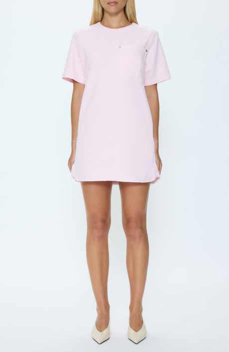 Pistola Remi Short Sleeve Woven Cotton Minidress