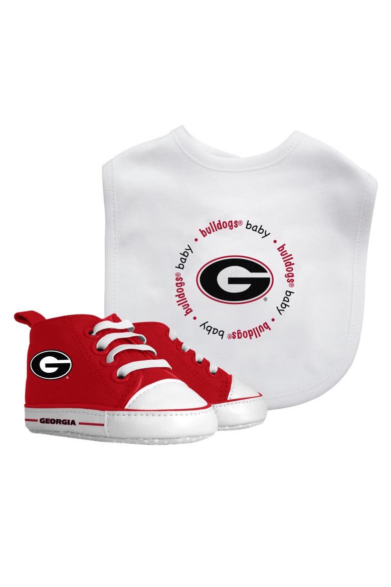 Georgia Bulldogs 2-Piece Gift Set, Main, color, White