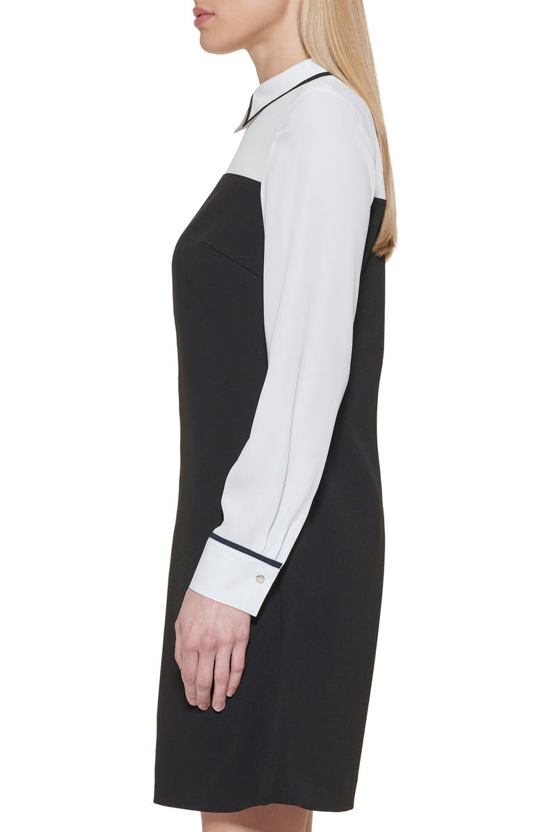 Tommy Hilfiger Colorblock Long Sleeve Dress, Alternate, color,