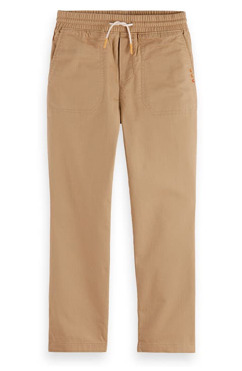 Kids' Relaxed Cotton Worker Pants (Big Kid)
