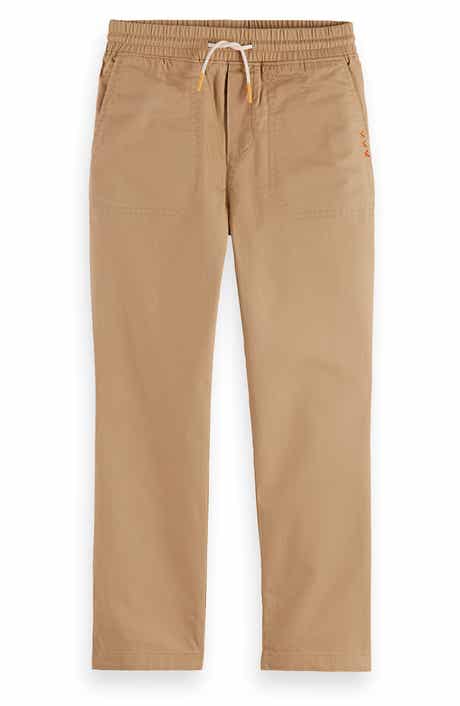 Scotch & Soda Kids' Relaxed Cotton Worker Pants