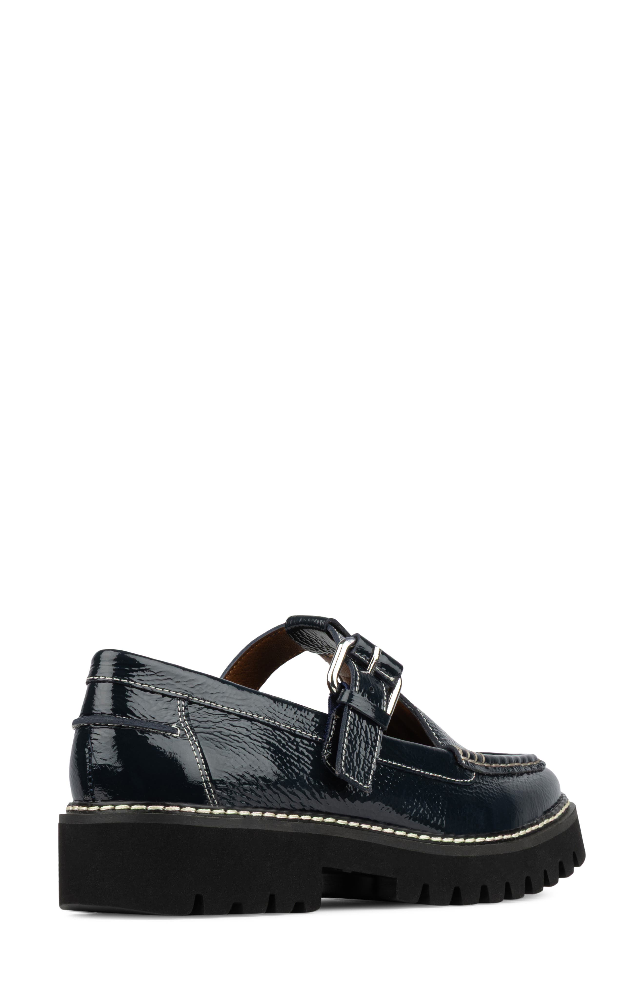 Helaina Mary Jane Loafer, Alternate, color, NAVY