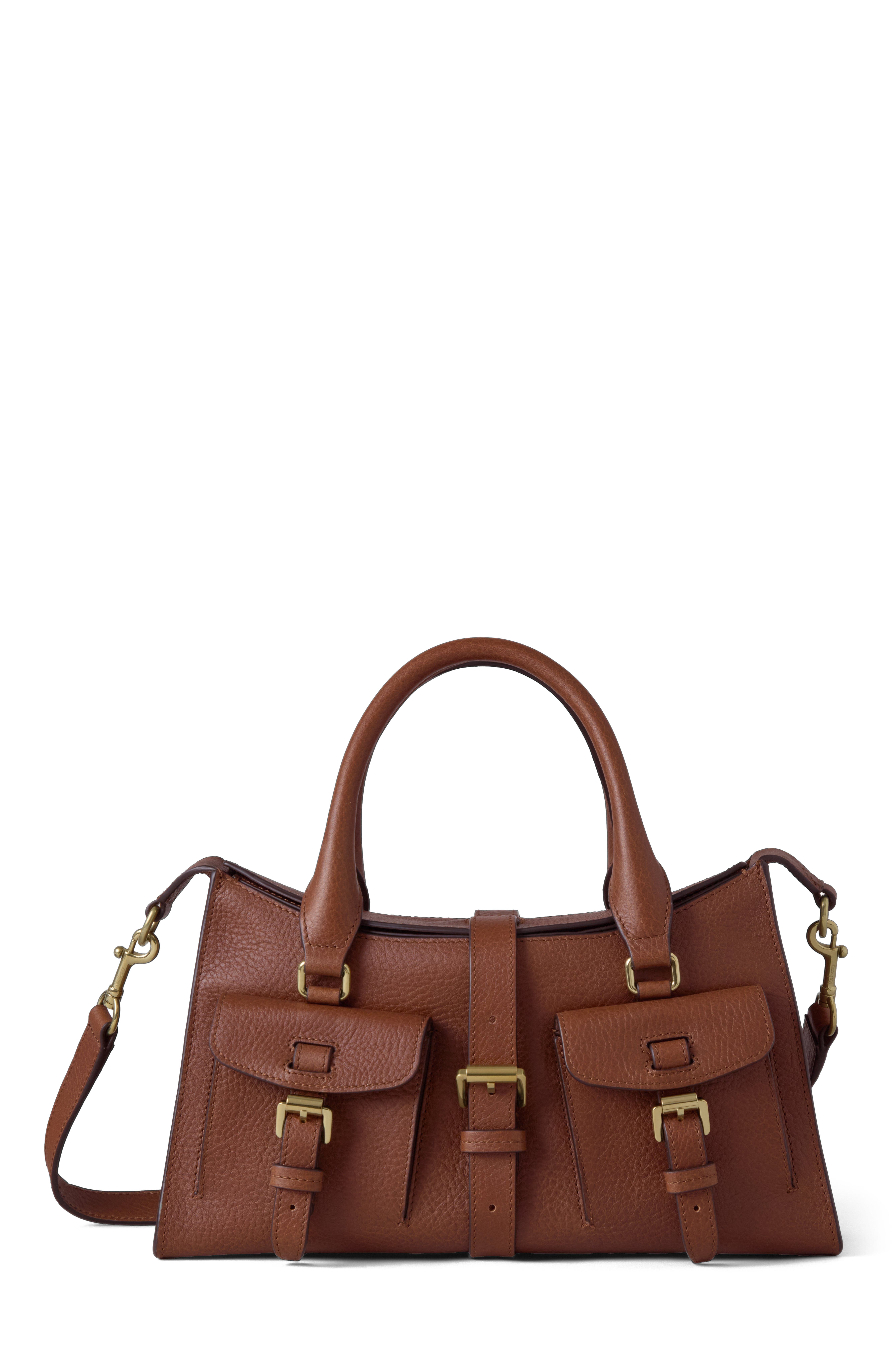 Mulberry Small Roxanne, Main, color, Oak