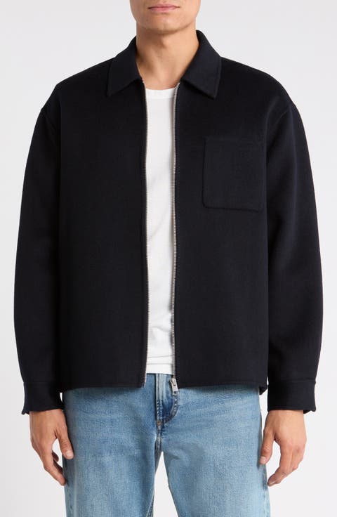 Double Face Zip Shirt Jacket
