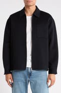 FRAME Double Face Zip Shirt Jacket
