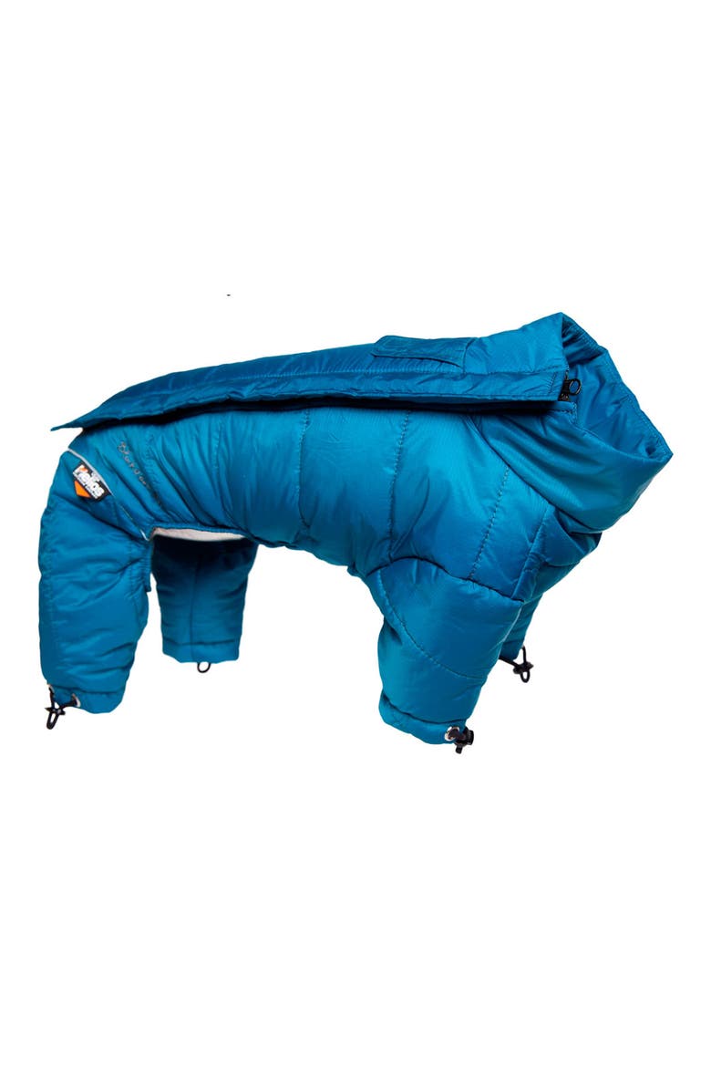 Helios Thunder-crackle Full-Body Waded-Plush Adjustable and 3M Reflective Dog Jacket, Alternate, color, BLUE WAVE