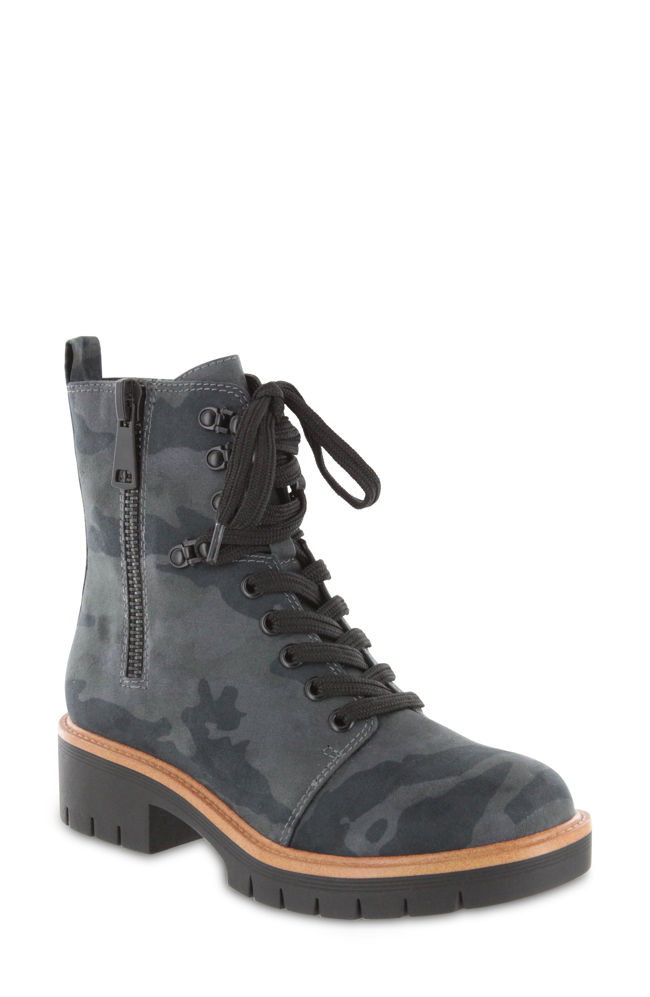 Lace-Up Boot, Main, color, NIGHT CAMO