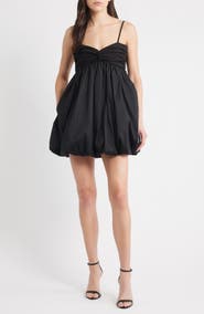 LIKELY Serefina Mixed Media Bubble Minidress