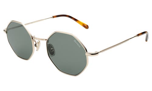 Shop Illesteva Broome Sunglasses In Matte Black/grey