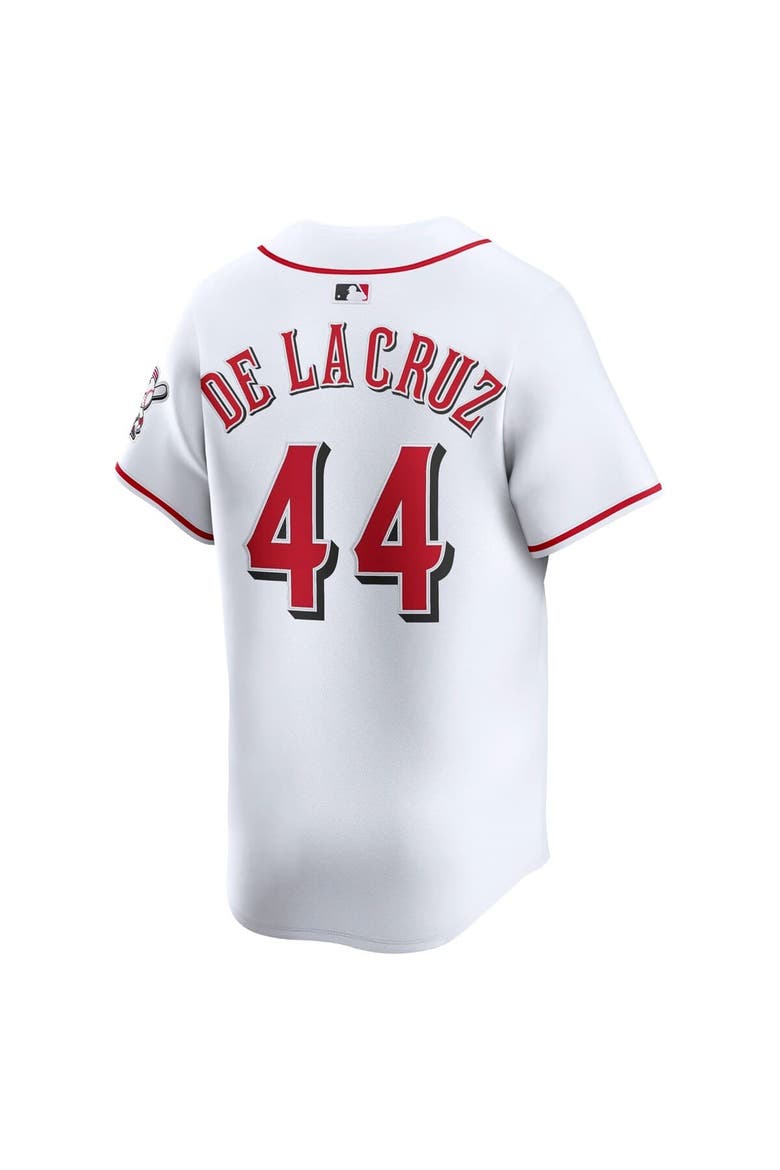 Men's Nike Elly De La Cruz White Cincinnati Reds Home Limited Player Jersey, Alternate, color, White