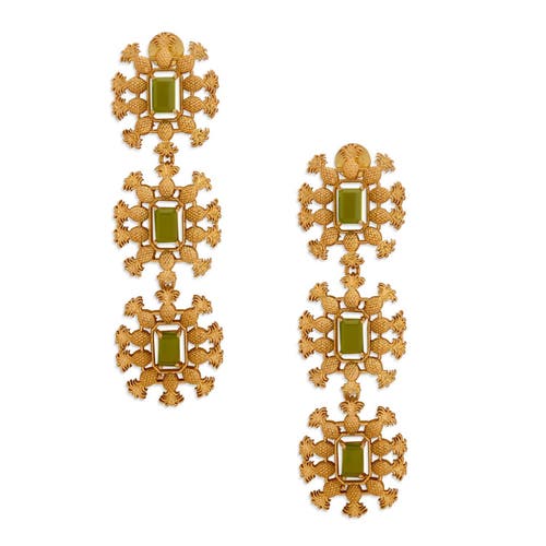Dhwani Bhansal Pina Earrings In Gold Plated