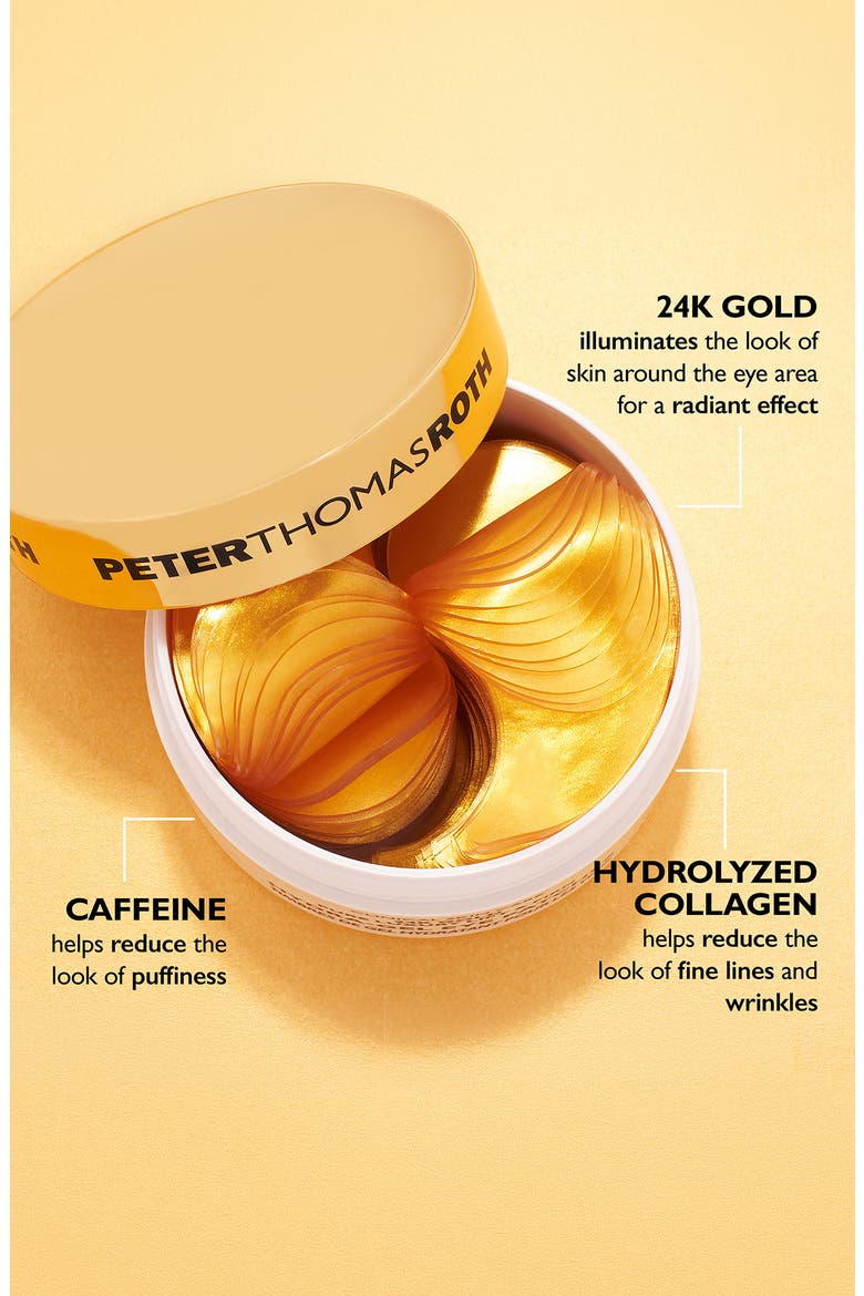 24K Gold Pure Luxury Lift & Firm Hydra-Gel Eye Patches, Alternate, color, NO COLOR