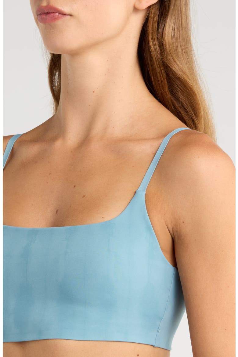 Moveknit Resilience Longline Sports Bra, Alternate, color, SMOKE BLUE MULTI