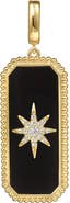 Gabriel & Co. Diamond & Onyx Bujukan Medallion Pendant