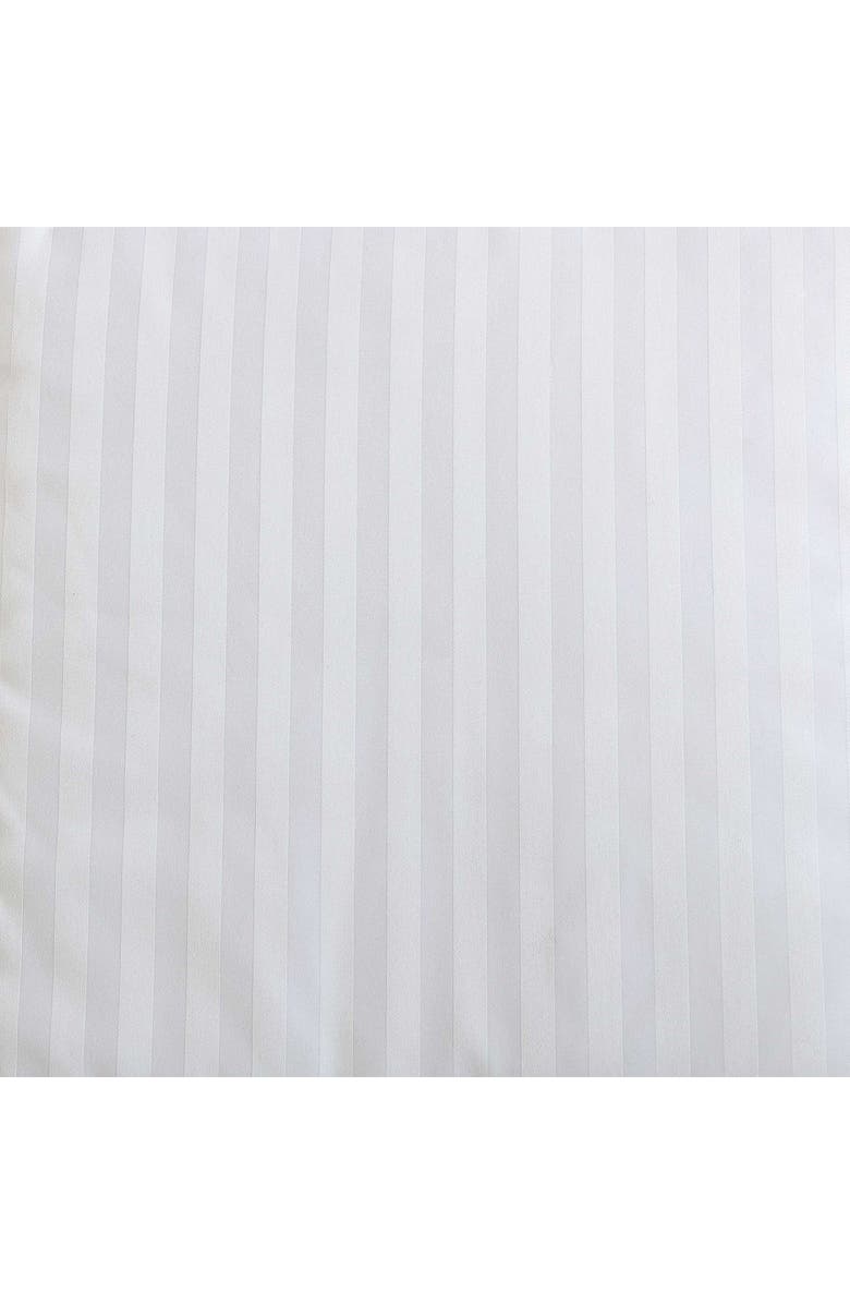 Vera Wang Set of 2 Signature Solid Cotton Stripe Utility Pillows, Alternate, color, White