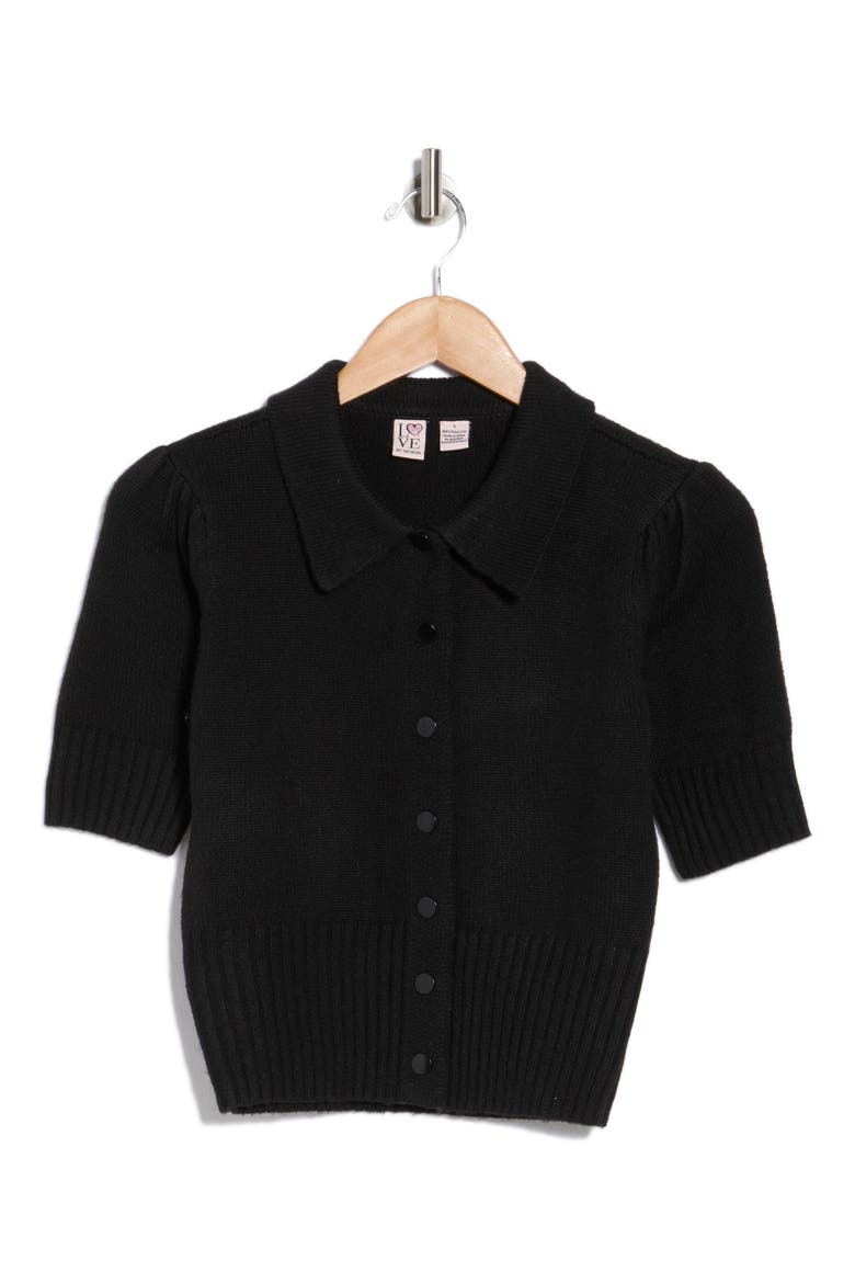 Halle Cardigan, Alternate, color, BLACK