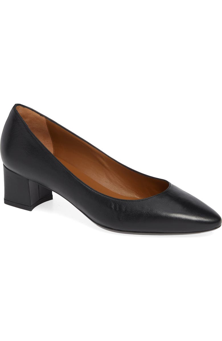 Aquatalia Pasha Pump, Main, color, Black Nappa Leather