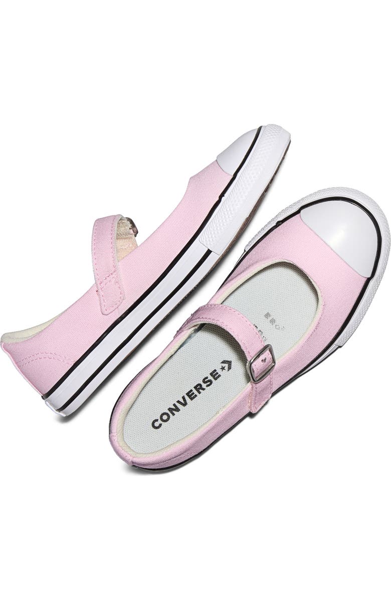 Converse Kids' Chuck Taylor All Star Dainty Mary Jane Canvas Sneaker, Alternate, color, New Found Bloom/ White/ Black