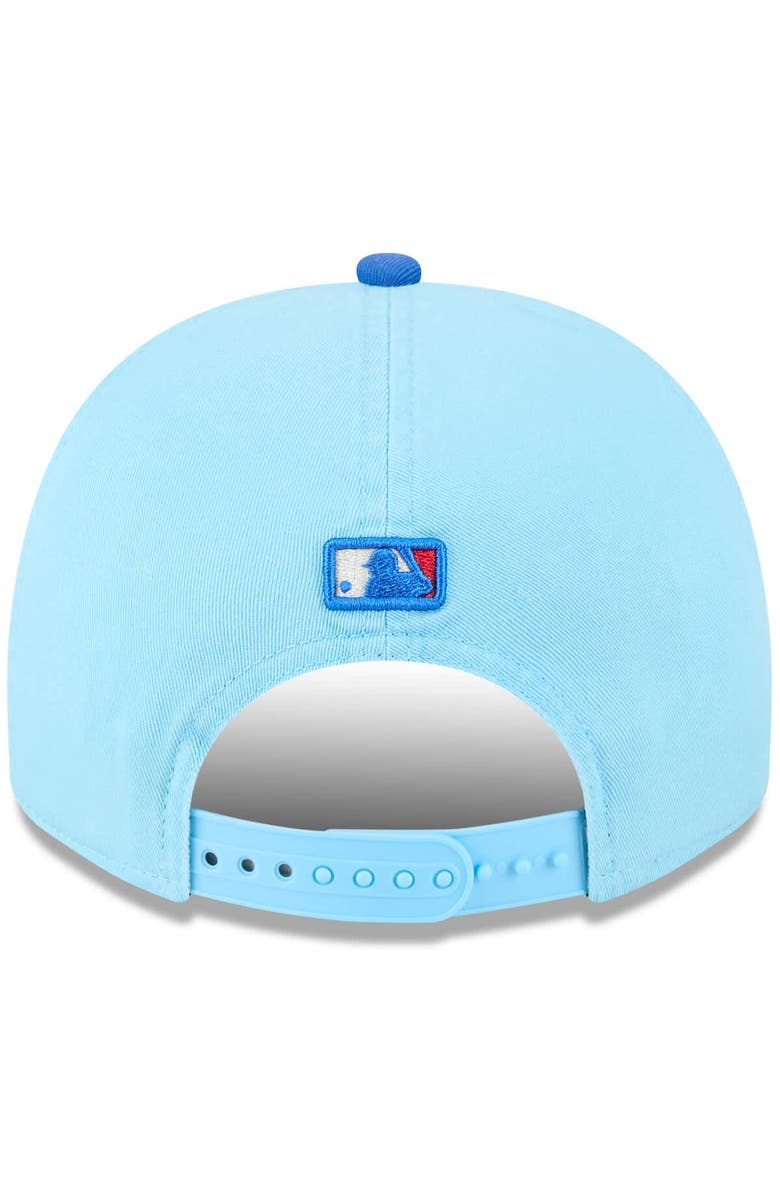 New Era Men's New Era Light Blue/Blue Colorado Rockies 2025 Fourth of July Golfer Snapback Hat, Alternate, color, Light Blue