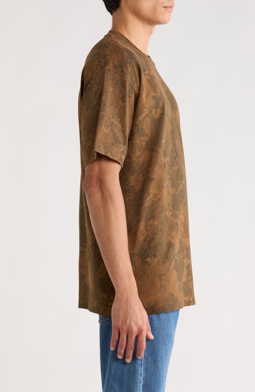 Carhartt Work In Progress Camo Combi Organic Cotton T-shirt In Brown