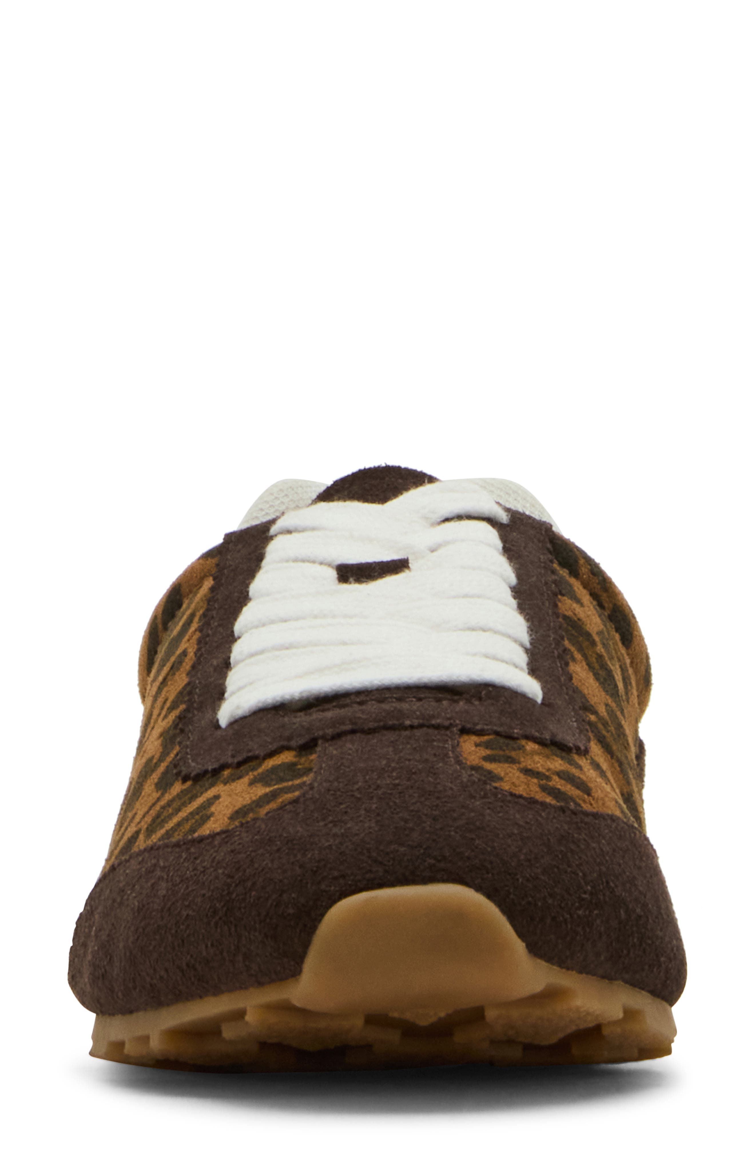 Blondo Carmen Waterproof Sneaker, Alternate, color, Leopard Multi Suede