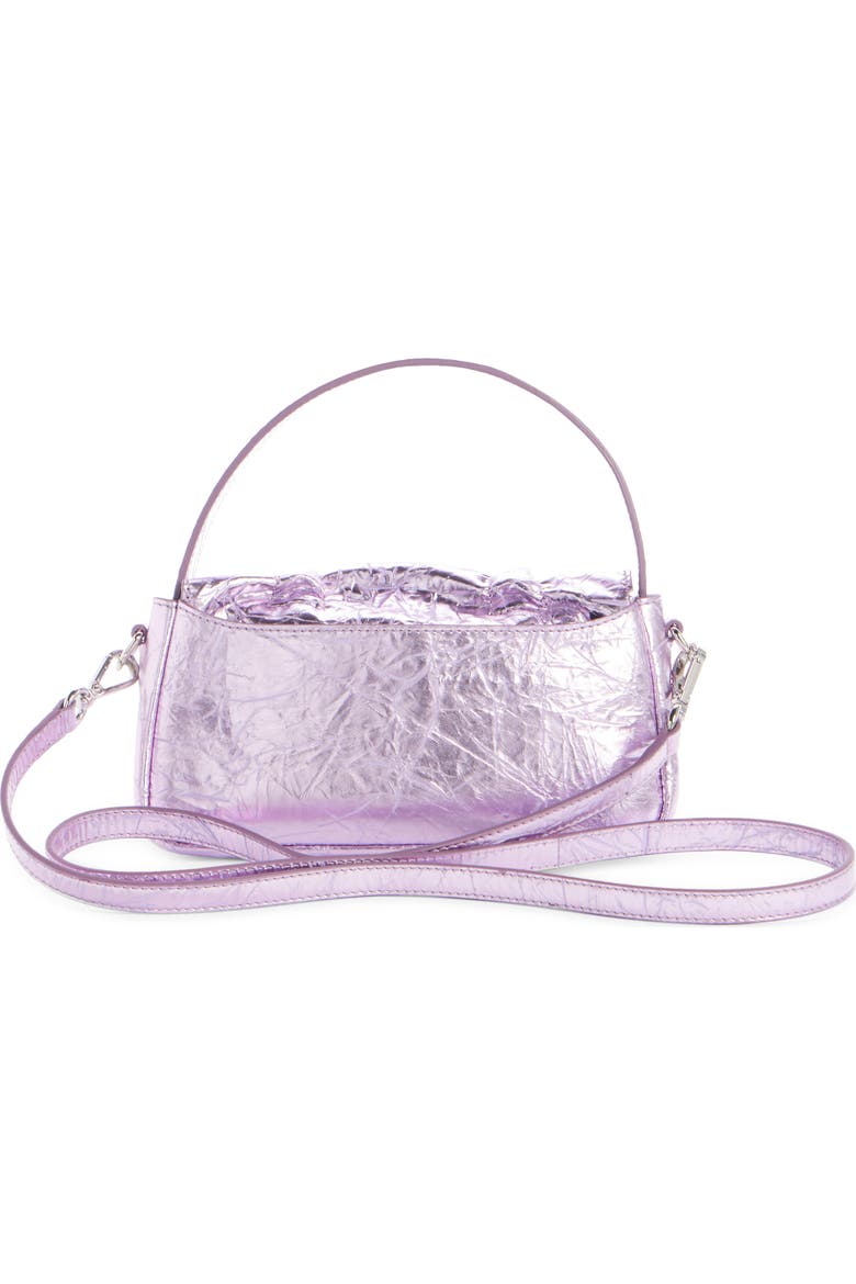 Acne Studios Micro Multipocket Crinkled Metallic Leather Handbag Acne Studios Micro Multipocket Crinkled Metallic Leather Handbag