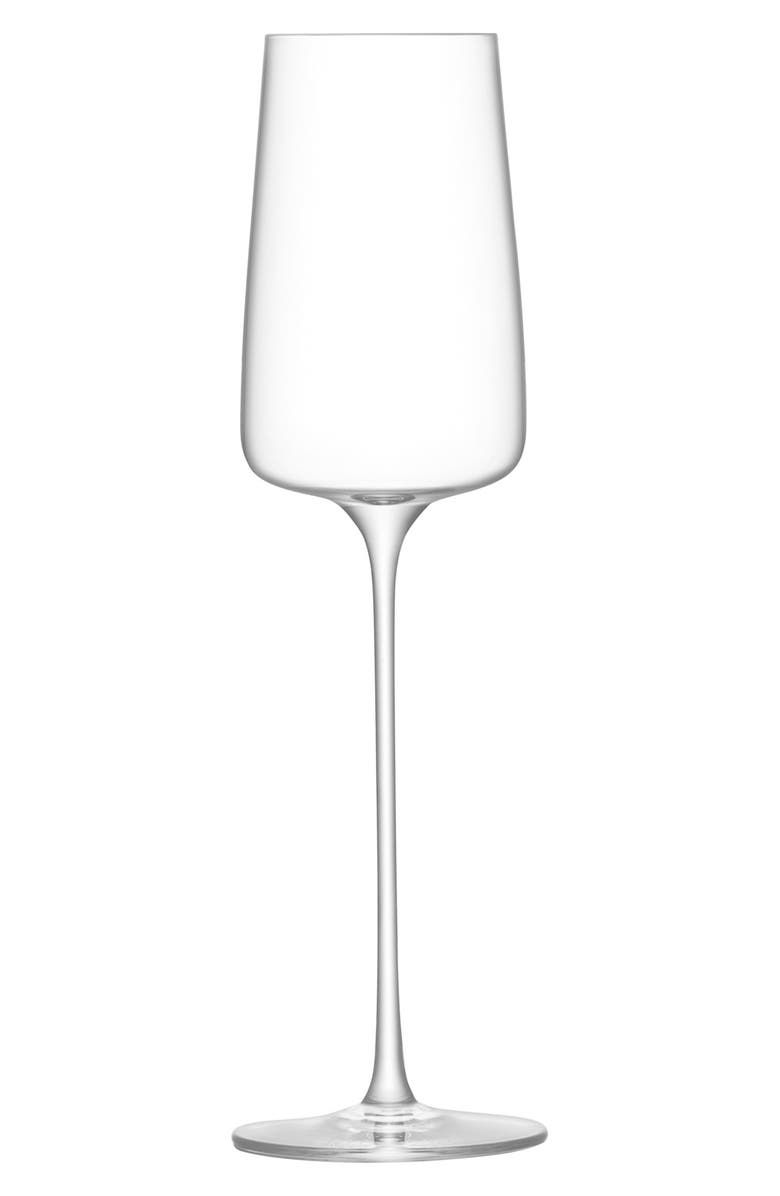 LSA Metropolitan Champagne Flute, Main, color, Clear