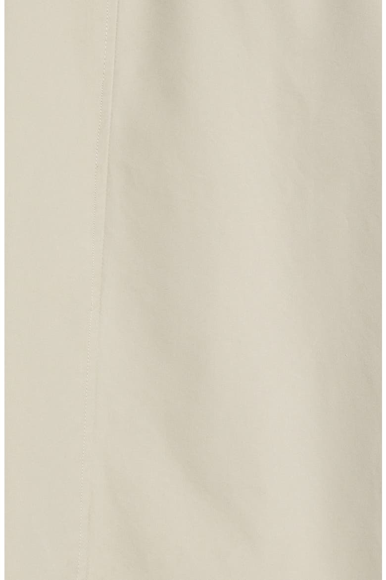 Cotton Blend Long Coat, Alternate, color, SMOKE