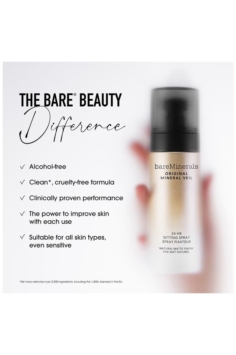 ORIGINAL Mineral Veil 24-Hour Natural Matte Setting Spray, Alternate, color, NO COLOR