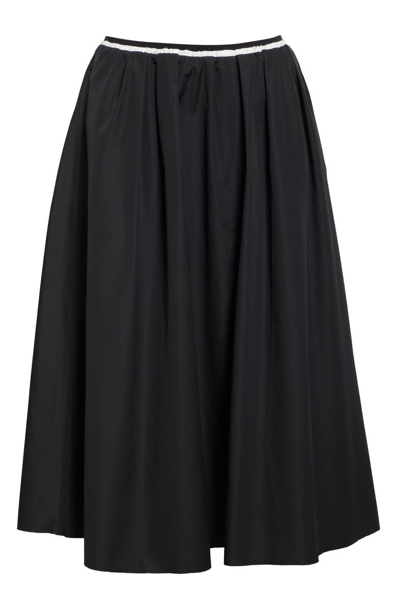 NACKIYÈ Summer Wine Elastic Waist Circle Skirt, Alternate, color, 