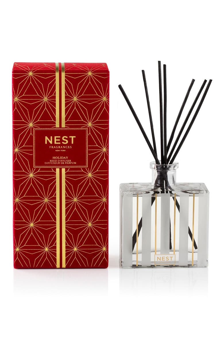 NEST Fragrances 'Holiday' Reed Diffuser, Main, color, NO COLOR