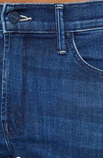 The Dazzler Mid Rise Ankle Fray Jeans