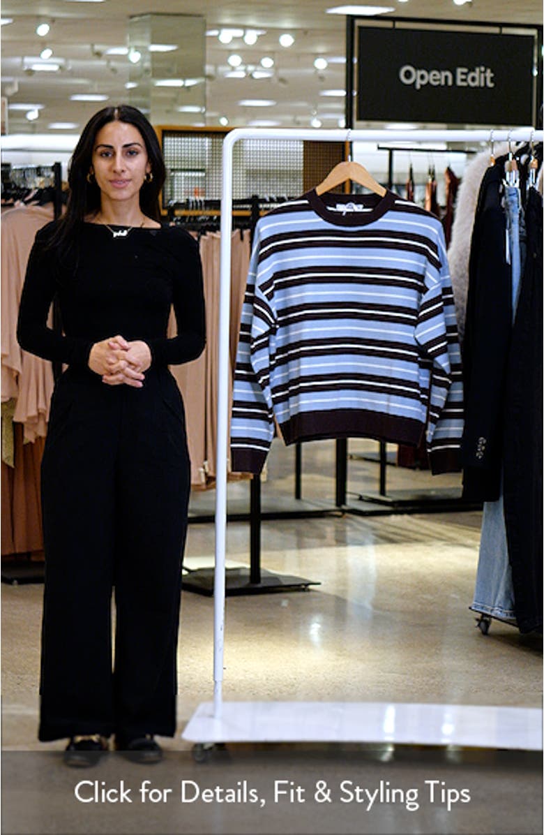 Lotuina Stripe Sweater, sales video thumbnail