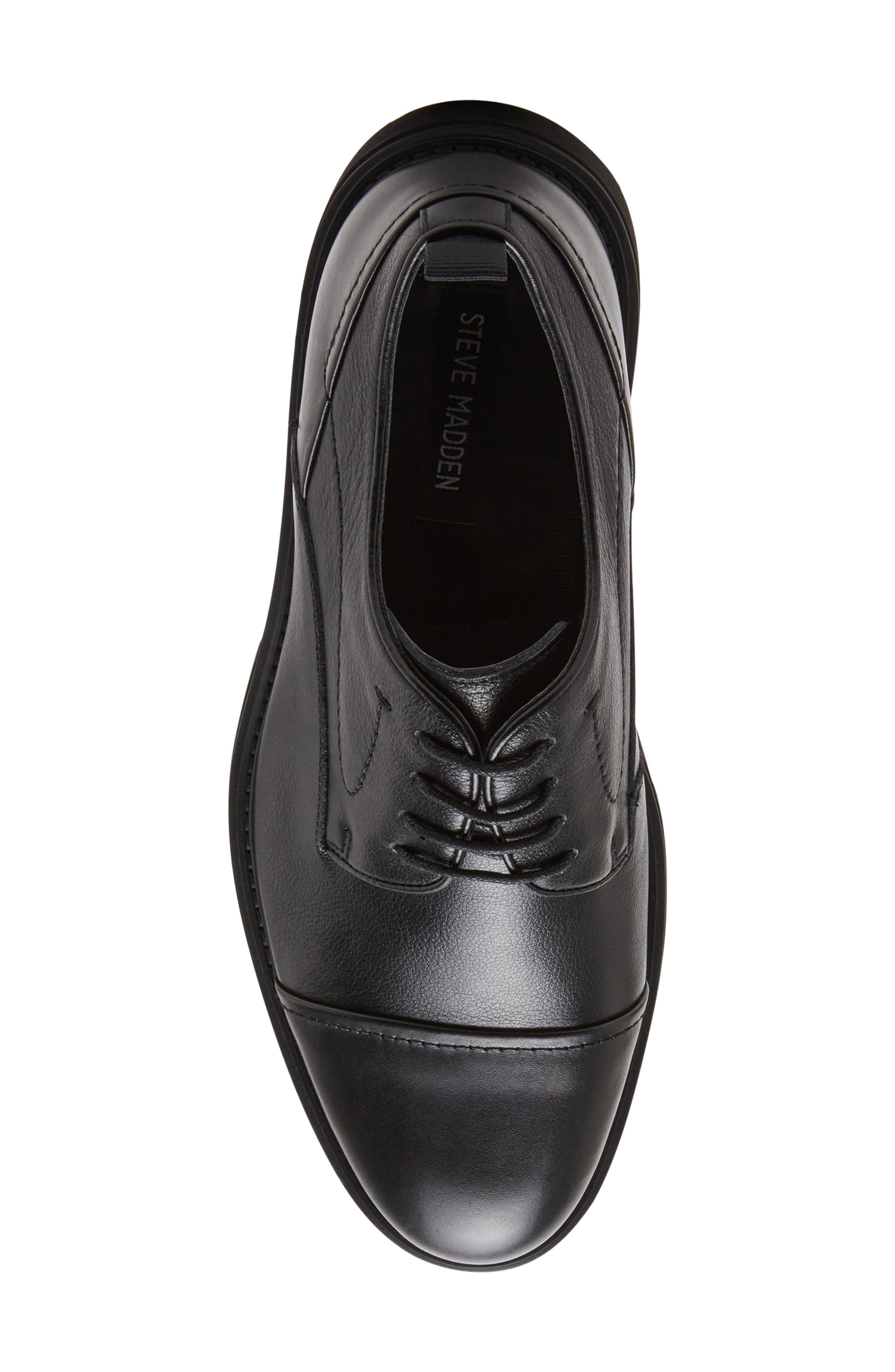 Steve Madden Ezrah Derby Mens Black Leather Dress Shoes Size 9M NWOB Steve Madden Ezrah Derby (Men) | Nordstrom main image 2