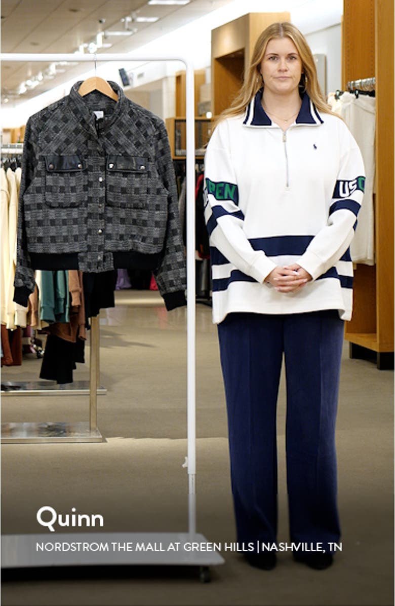 Plaid Bomber Jacket, sales video thumbnail