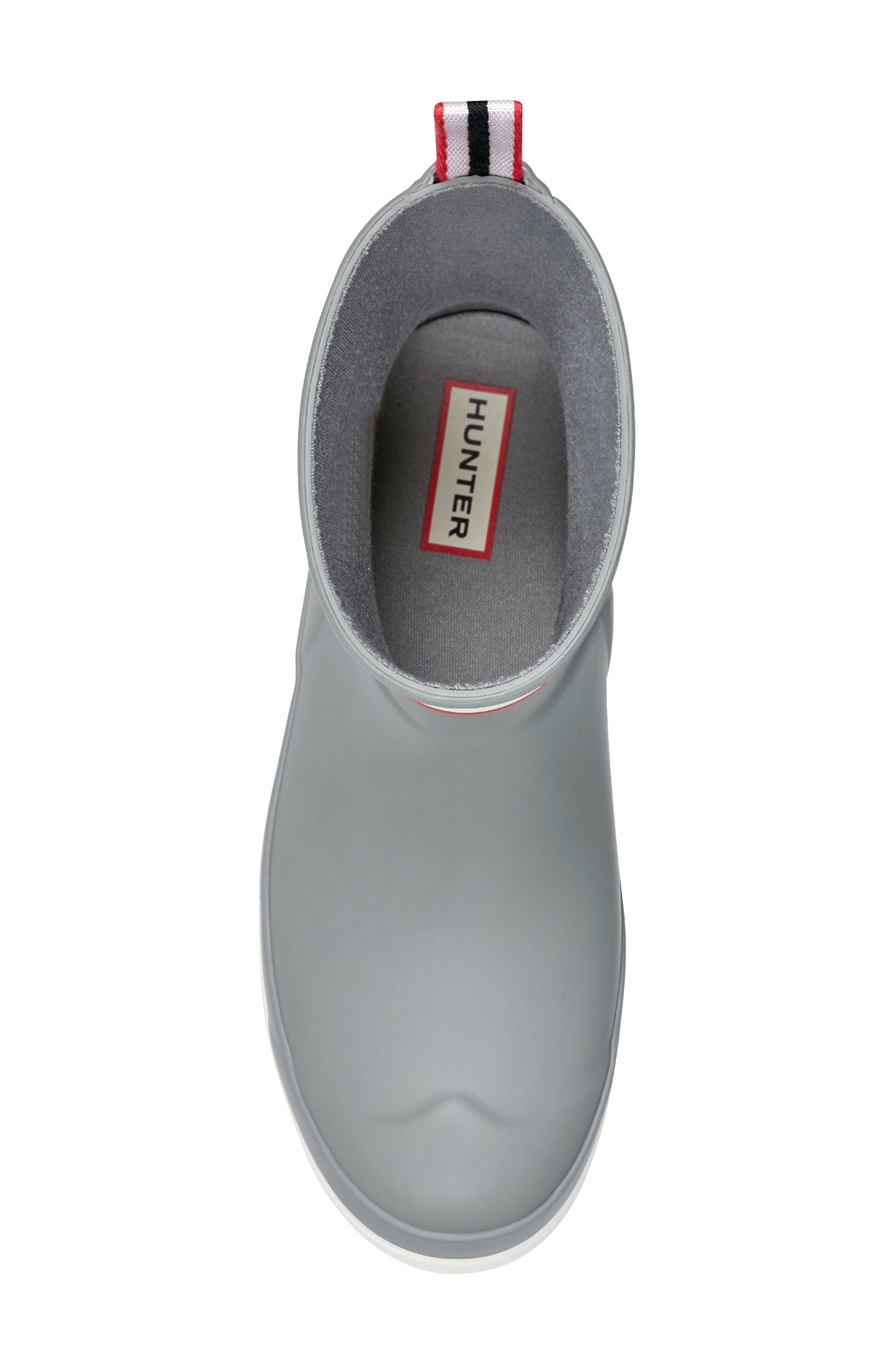 Hunter Original Play Waterproof Short Rain Boot, Alternate, color, Medium Gray 031