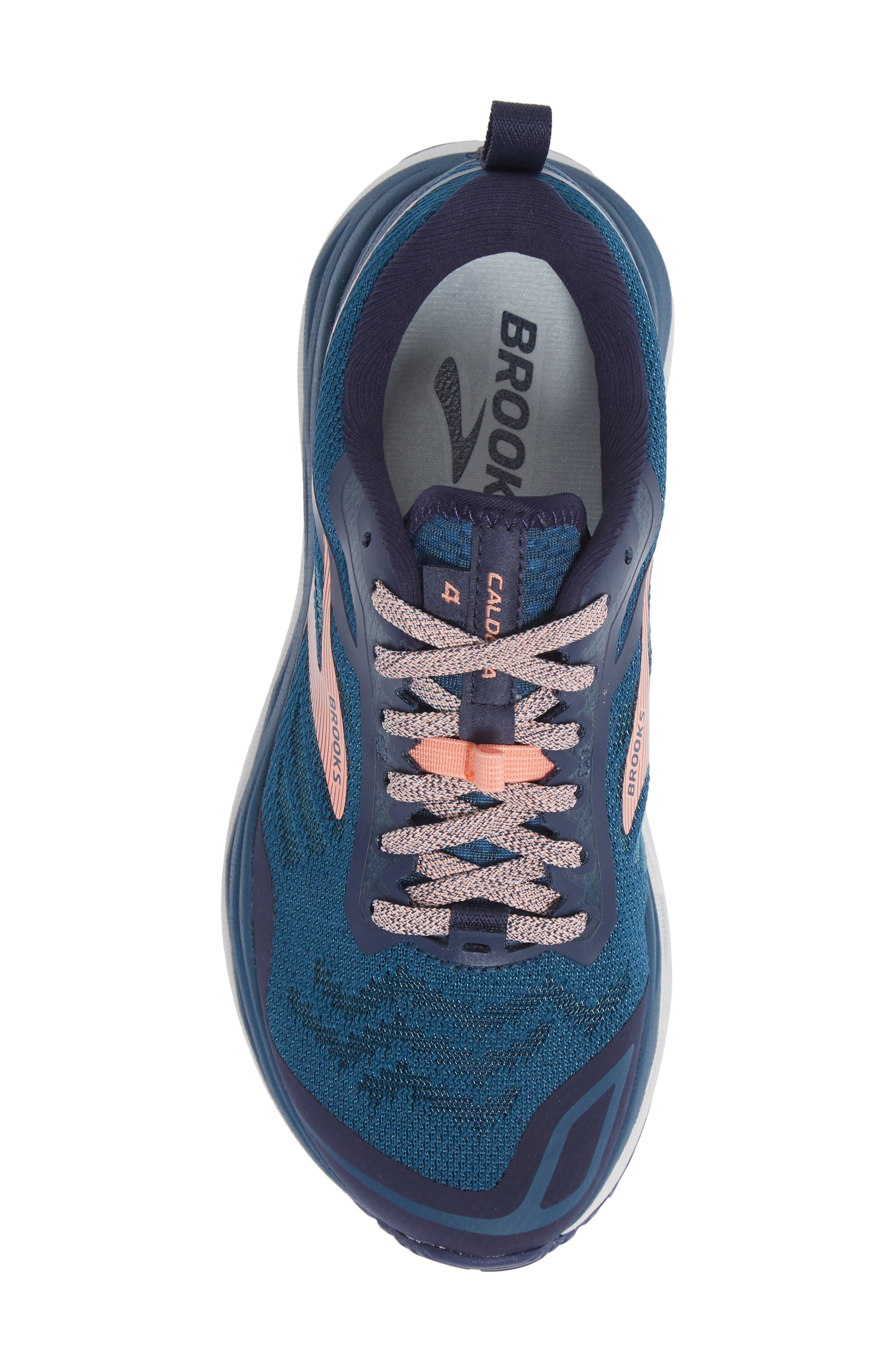 Caldera 4 Trail Running Shoe, Alternate, color, BLUE/ PEACOAT/ DESERT FLOWER