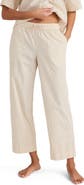 Haven Well Within Organic Cotton Poplin Stripe Pajama Pants