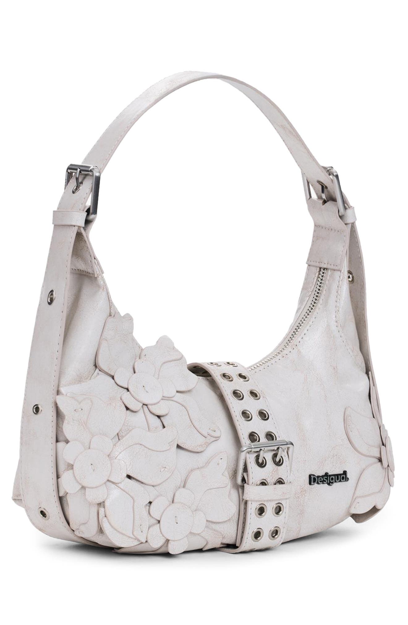 Desigual Faux Leather Shoulder Bag, Alternate, color, 
