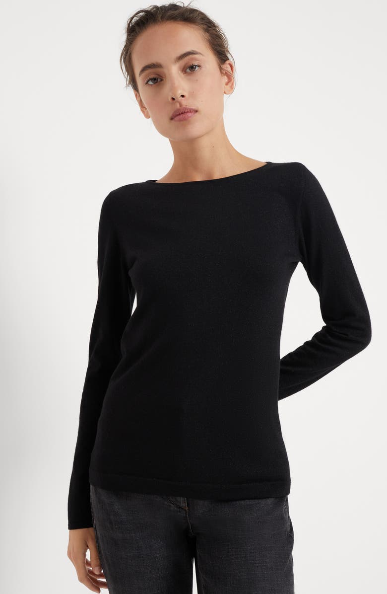 Brunello Cucinelli Sparkling sweater, Alternate, color, 