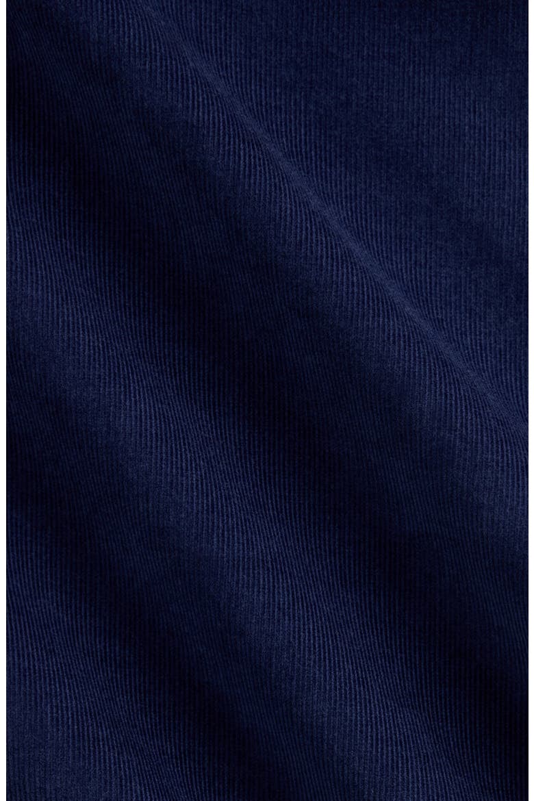21 Wale Corduroy Button-Down Shirt, Alternate, color, NAVY