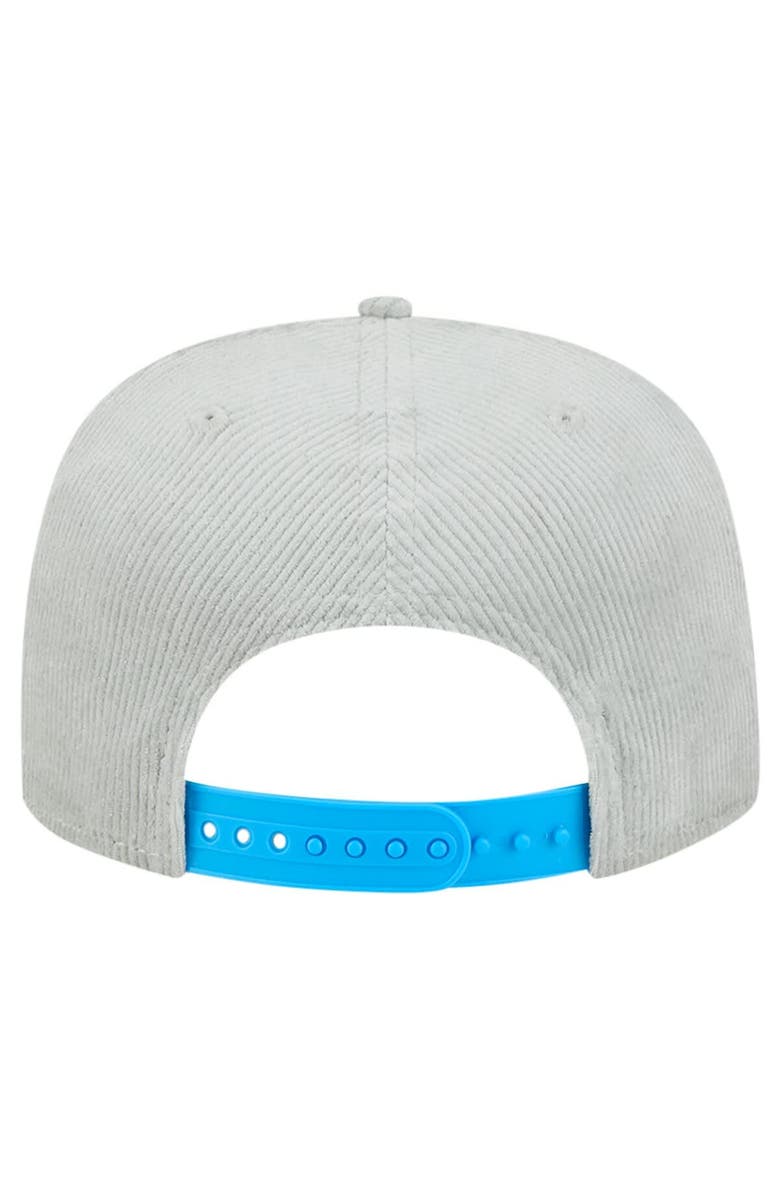 New Era Men's New Era Gray Tampa Bay Rays Corduroy Golfer Snapback Hat, Alternate, color, Gray