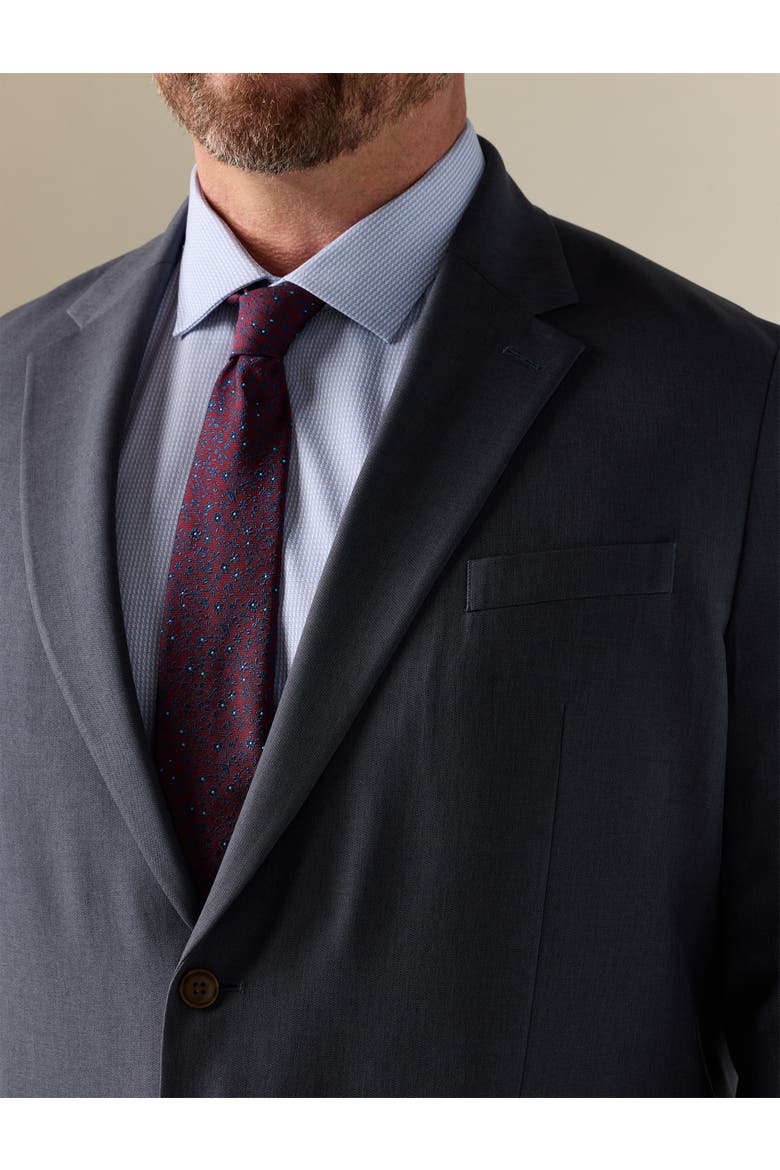 Big & Tall Smart WashÂ® Twill Suit Jacket, Alternate, color, INK