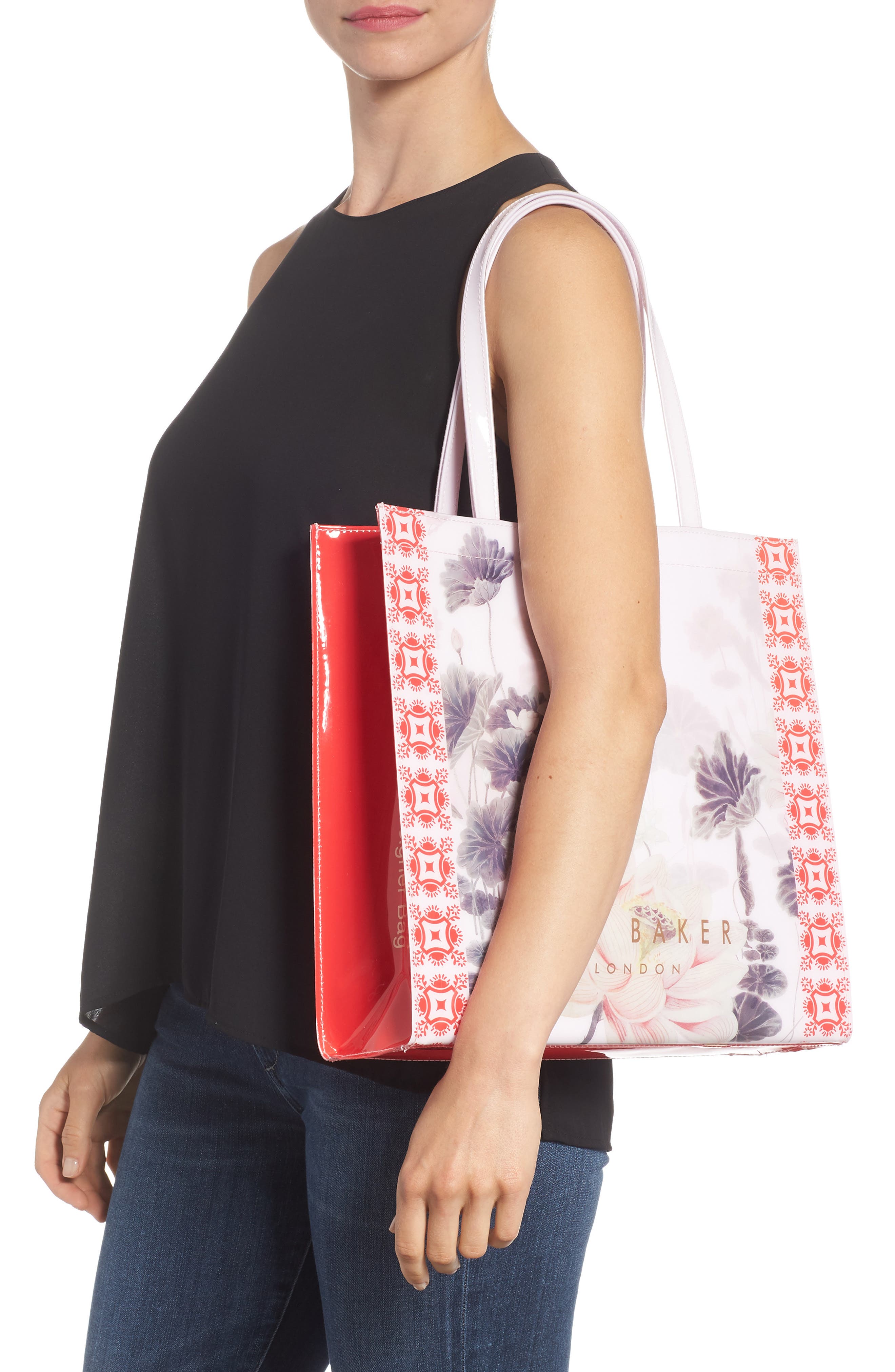 Ted Baker London Lake of Dreams Large Icon Tote, Alternate, color, 