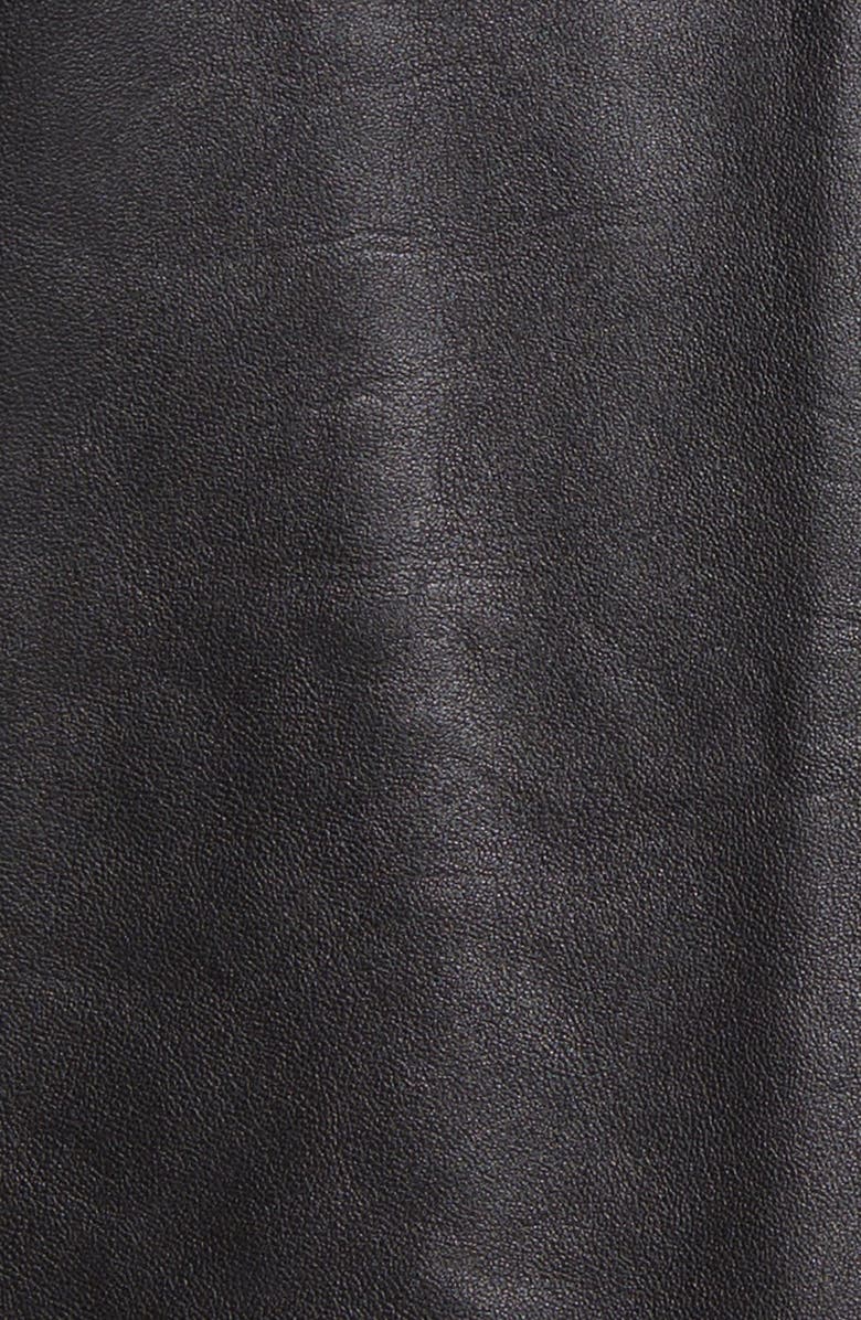 Deadwood Frankie Recycled Leather Shirt Jacket, Alternate, color,