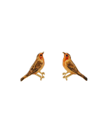 Fable England Robin Stud Earrings
