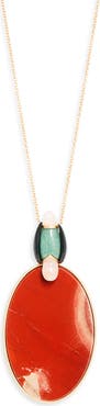 Zimmermann Plume Long Pendant Necklace