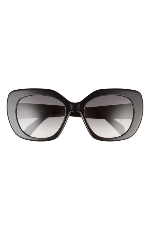 Triomphe 55mm Rectangular Sunglasses